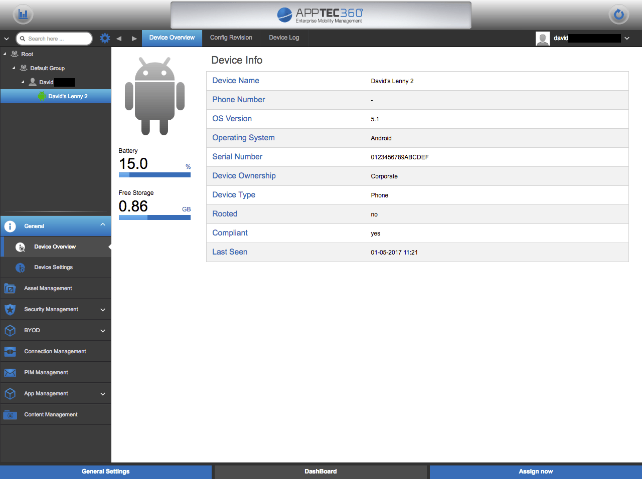 AppTech360 Device
