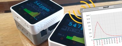 Fernüberwachung der Luftqualität mit SNMP