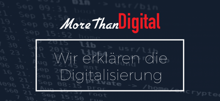 Autor bei der Plattform morethandigital teaser